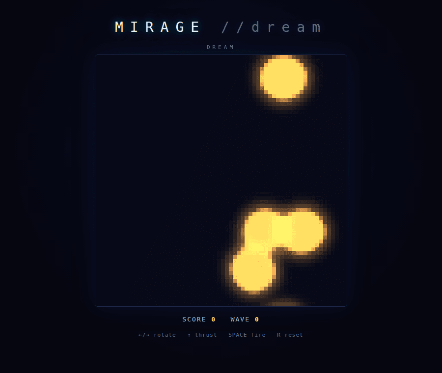 Playing inside the dream